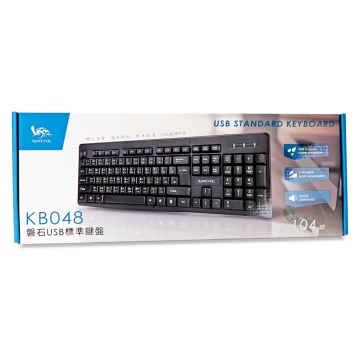 羅納多KB048磐石USB標準鍵盤