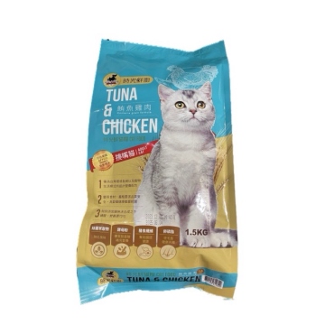 時光鮮廚貓糧-鮪魚雞肉1.5公斤
