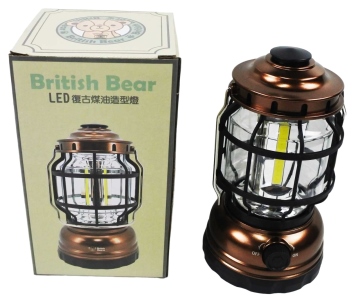 英國熊LI-034復古煤油造型LED燈