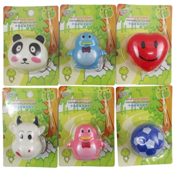 動物頭牙刷架CHY142-1